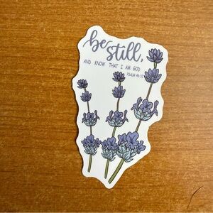 Lavender Floral Wall‎ Decal